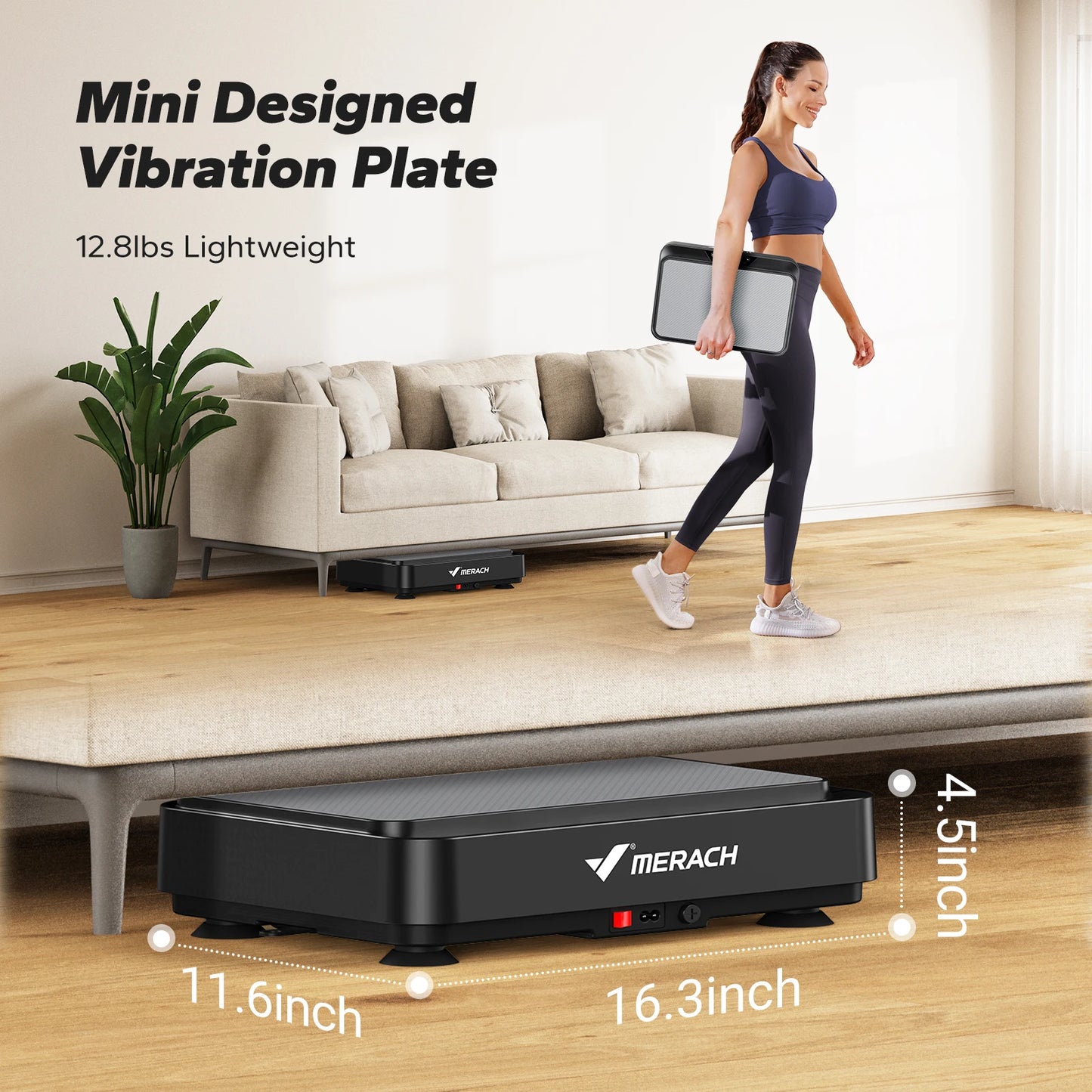 STROVIX Vibration Plate – Full Body Workout & Fat Burning