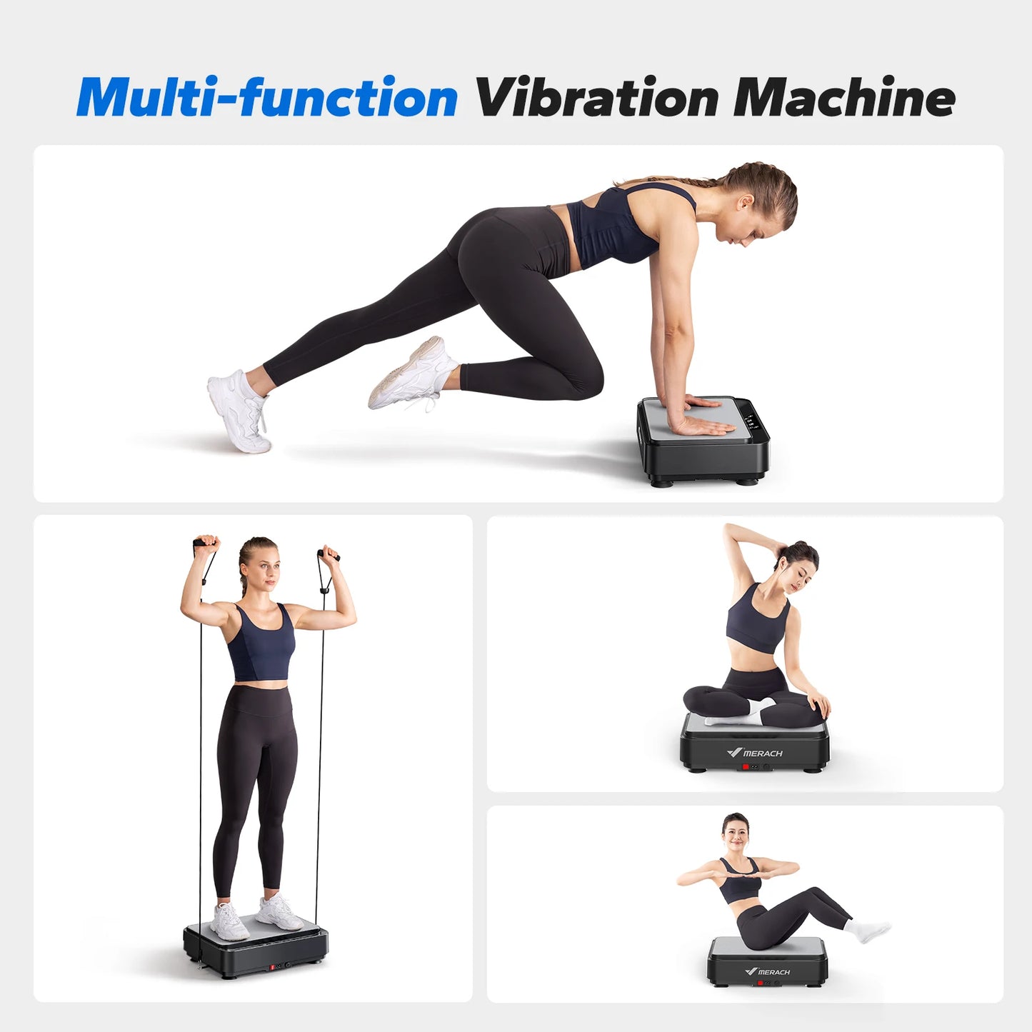STROVIX Vibration Plate – Full Body Workout & Fat Burning